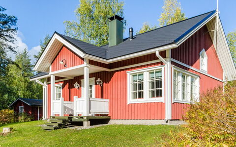 Käränkämökki: Holz, Hütte, Blockhaus, Wald, Schuppen, Gartenbauten, Lärche, Wald, Holzbeize