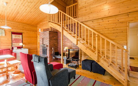 Käränkämökki: Holz, Hütte, Blockhaus, Wald, Schuppen, Gartenbauten, Lärche, Wald, Holzbeize