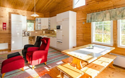 Käränkämökki: Holz, Hütte, Blockhaus, Wald, Schuppen, Gartenbauten, Lärche, Wald, Holzbeize