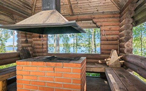 Villa Paloska, Cjoe054: Möbel, Stuhl, Gartenmöbel, Tabelle, Holz, Tisch Im Freien, Küche & Esszimmer Tisch, Schatten, Garten, Regenschirm