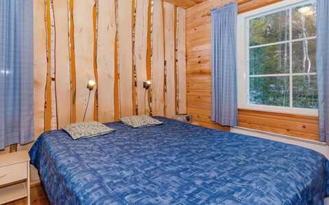 Kultaranta: Holz, Hütte, Blockhaus, Wald, Schuppen, Gartenbauten, Lärche, Wald, Holzbeize