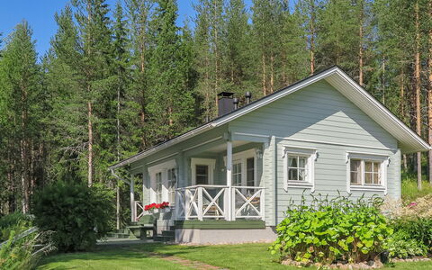 Sipukka: Holz, Hütte, Blockhaus, Wald, Schuppen, Gartenbauten, Lärche, Wald, Holzbeize