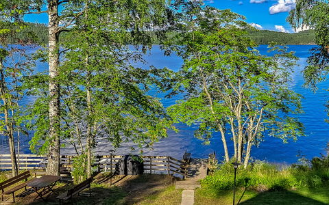Kesäranta: Blau, Wasser, Gewässer, Natur, Grün, Natürliche Landschaft, Sommer, Bank, See