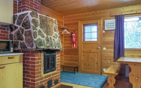 Lemmenliekki 3: Holz, Hütte, Blockhaus, Wald, Schuppen, Gartenbauten, Lärche, Wald, Holzbeize