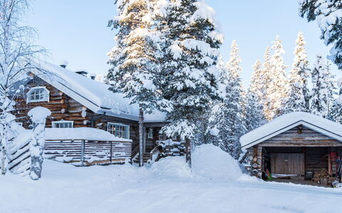 Terakka: Holz, Schnee, Winter, Hütte, Einfrieren, Zuhause, Blockhaus, Lärche, Abstellgleis