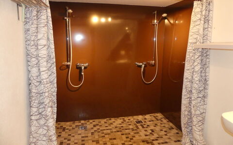 Lehen: Duschkopf, Badezimmer, Gebäude, Duschtür, Dusche, Holz, Armatur, Interior Design, Rechteck