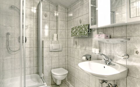 Landhaus Heim: Badezimmer, Eigentum, Zimmer, Fliese, Interior Design, Die Architektur, Armatur, Gebäude, Fussboden, Haus