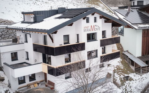 Kappl 605: Wohnung, Hotel, Einfrieren, Schnee, Balkon