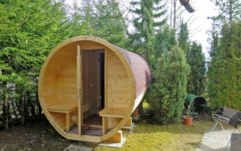 Walcher: Baum, Schuppen, Holz, Blockhaus