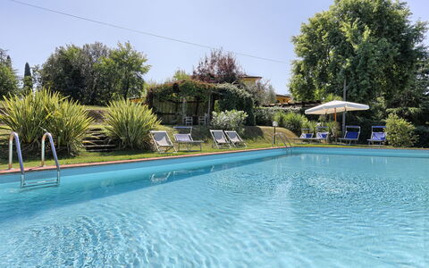 Casa Rosa: Schwimmbad, Eigentum, Freizeit, Grundeigentum, Resort, Wasser, Haus, Baum, Urlaub, Gebäude