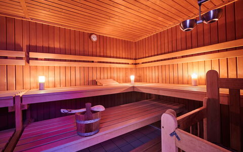 Heckenrose mit Badewelt und Sauna Inkl.: Flooring, Decke, Schwimmbad, Design, Resort, Freizeitzentrum, Hotel, Holzbeize, Sauna, Light Fixture