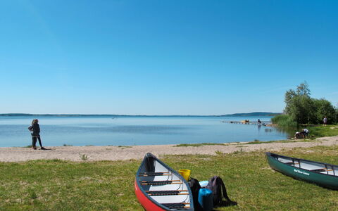 Verchen 607: Wasser, Himmel, Boot, Pflanze, Watercraft, Boote Und Boating - Geräte Und Materialien, Wolke, Baum, See, Strand