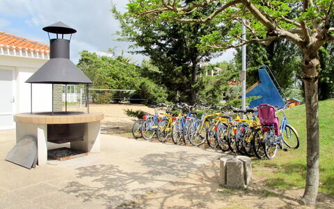 Saint Hilaire de Riez 606: Öffentlicher Raum, Fahrrad, Baum, Fahrzeug, Die Architektur, Erholung, Freizeit, Pflanze, Urban Design