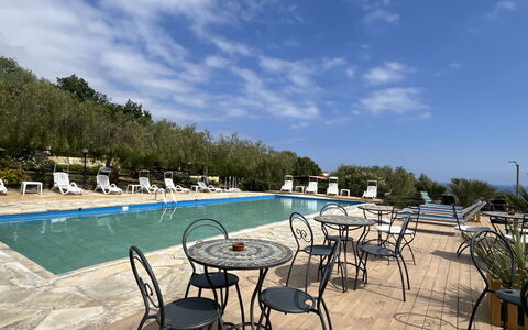 San Lorenzo al Mare 639: Gartenmöbel, Schwimmbad, Landscaping, Resort, Eco Hotel, Reflecting Pool