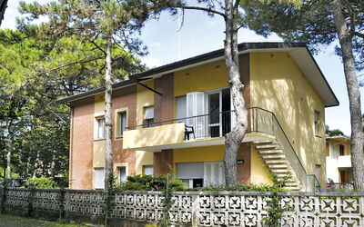 Bibione 632: Haus, Eigentum, Zuhause, Gebäude, Grundeigentum, Die Architektur, Hütte, Wohngebiet, Baum, Nachbarschaft