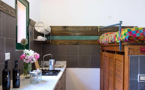 Guardistallo 639: Zimmer, Eigentum, Countertop, Küche, Möbel, Interior Design, Haus, Gebäude, Zuhause, Cabinetry