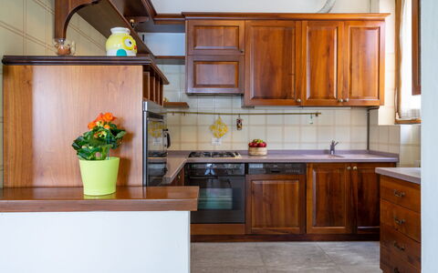 Stresa 613: Countertop, Cabinetry, Eigentum, Möbel, Gebäude, Spüle, Küche, Pflanze, Küchengerät, Holz