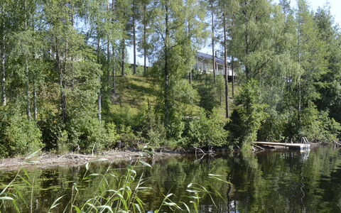 Saunaharju 4: Wasservorräte, Wasser, Gewässer, Baum, Grün, Natur, Natürlichen Umgebung, Vegetation, Wasserweg