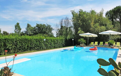 Luisa: Wasser, Pflanze, Himmel, Wolke, Eigentum, Schwimmbad, Azurblau, Blau, Baum, Schatten