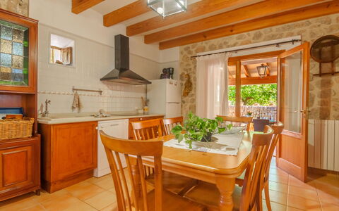 Sa Rota: Countertop, Cabinetry, Möbel, Tabelle, Stuhl, Küche, Holz, Küchengerät, Beleuchtung, Interior Design