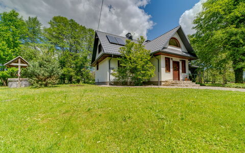 Zatylówka Dom Na Wyspie: Gras, Haus, Zuhause, Hütte, Dach, Rasen, Garten, Estate, Bauernhaus, Landscaping