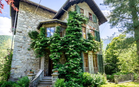 Villa Biino: Pflanze, Himmel, Gebäude, Eigentum, Fenster, Grün, Baum, Tür, Vegetation, Grundstueck