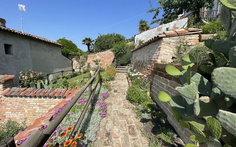 Il Ghiro: Pflanze, Blume, Himmel, Baum, Gebäude, Ground, Landschaft, Strauch, Gras, Walkway