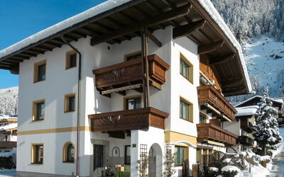 Mayrhofen 840: Gebäude, Himmel, Eigentum, Schnee, Fenster, Pflanze, Haus, Berg, Steigung, Tür