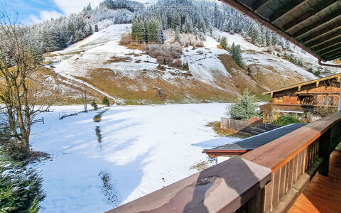 Babsi: Winter, Haus, Schnee, Einfrieren, Steigung, Hütte, Bergstation, Lärche, Balkon, Bergdorf