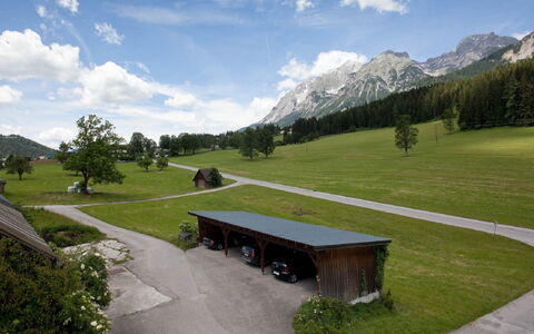 Ramsau am Dachstein 616: Pflanze, Landschaft, Grundstueck, Ländliches Gebiet, Kumulus, Gebirge, Wiese, Garten, Bergstation, Beton