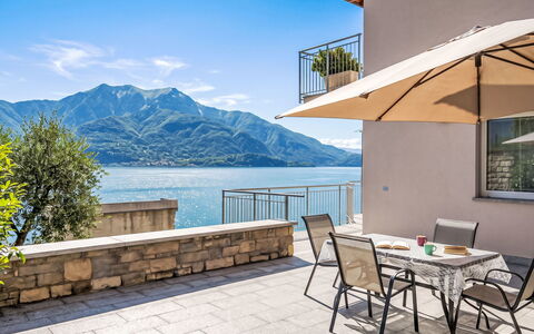 Gera Lario 618: Möbel, Gartenmöbel, Stuhl, Tabelle, Tisch Im Freien, Küche & Esszimmer Tisch, Gebirge, Balkon, Schatten, Eco Hotel