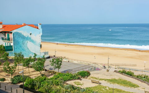 Hossegor 40: Blau, Strand, Horizont, Küste, Sommer, Meer, Küsten Und Ozeanische Forms, Ufer, Sand, Ozean