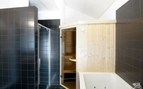Oesterdam Resort: Zimmer, Eigentum, Badezimmer, Interior Design, Die Architektur, Haus, Gebäude, Fliese, Decke, Fussboden