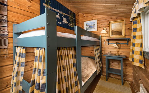 Fjellro: Holz, Interior Design, Möbel, Decke, Schlafzimmer, Holzbeize, Fussboden, Zuhause, Etagenbett, Bett