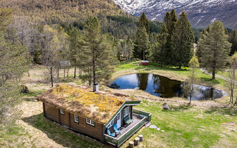 Fjellro: Natürliche Landschaft, Landschaft, Haus, Hütte, Hochland, Ländliches Gebiet, Hütte, Gebirge, Senke, Bergstation