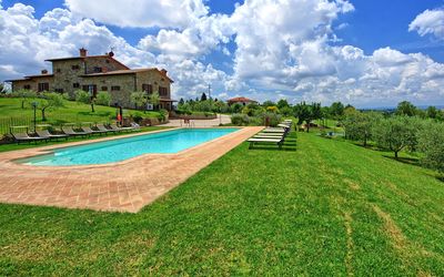 Villa Farneta - Cignano, Toskana, Italien