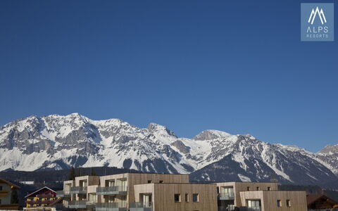 Schladming 40: Himmel, Schnee, Berg, Gebäude, Steigung, Natürliche Landschaft, Landschaft, Glazialmorphologie, Haus, Hügel