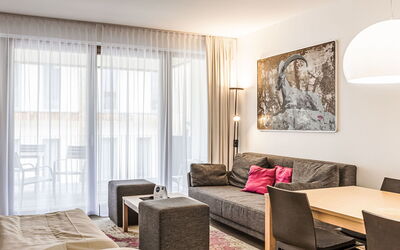 Unterkunft:&nbsp;Mit 1 Schlafzimmer & Saunabereich 40.15