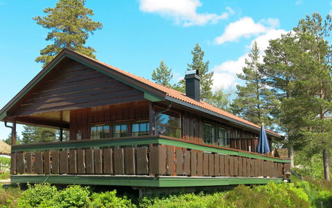 Skafjellstoga: Himmel, Pflanze, Wolke, Eigentum, Baum, Holz, Fenster, Gebäude, Natürliche Landschaft, Haus