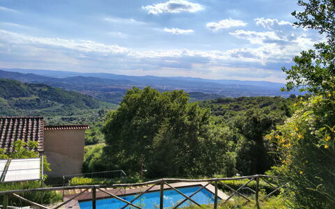 Villa Fusai: Himmel, Natürliche Landschaft, Natur, Bergforms, Berg, Wolke, Wildnis, Bergstation, Eigentum, Baum