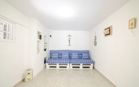 Cala Santanyí Beach House Jm: Zimmer, Eigentum, Blau, Möbel, Fussboden, Interior Design, Decke, Gebäude, Bett, Wand