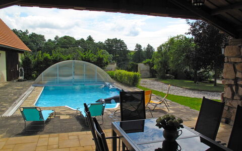 Statek Martínkovice: Schwimmbad, Eigentum, Resort, Urlaub, Zuhause, Grundeigentum, Haus, Estate, Freizeit, Gebäude