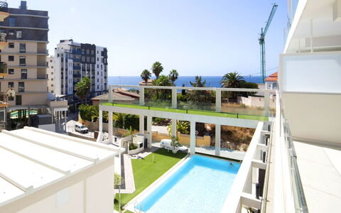 Calpe Beach i: Eigentum, Wohnung, Gebäude, Grundeigentum, Eigentumswohnung, Haus, Resort, Urlaub, Schwimmbad, Die Architektur