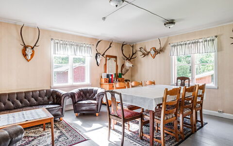 Mjöshult: Möbel, Tabelle, Eigentum, Stuhl, Holz, Fenster, Interior Design, Beleuchtung, Dekoration, Couch