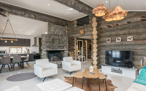 Villa Moose: Interior Design, Holz, Decke, Flooring, Zuhause, Möbel, Wohnzimmer, Beleuchtung, Fussboden, Light Fixture