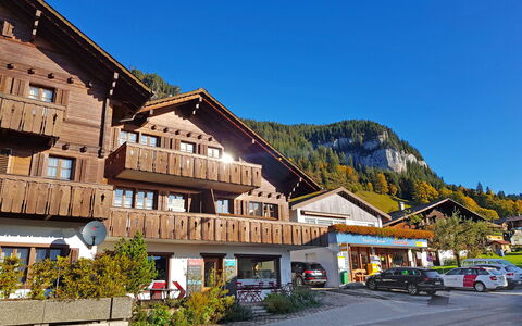 Chalet Burgfeld: Gebäude, Himmel, Pflanze, Eigentum, Fenster, Berg, Haus, Auto, Nachbarschaft