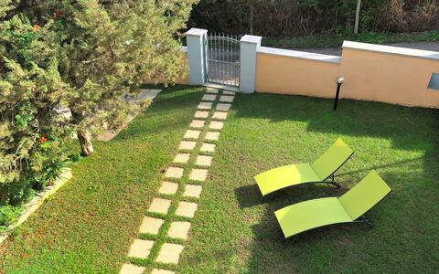 Pellicano: Gras, Rasen, Grün, Eigentum, Kunstrasen, Garten, Garten, Hinterhof, Landscaping, Strauch