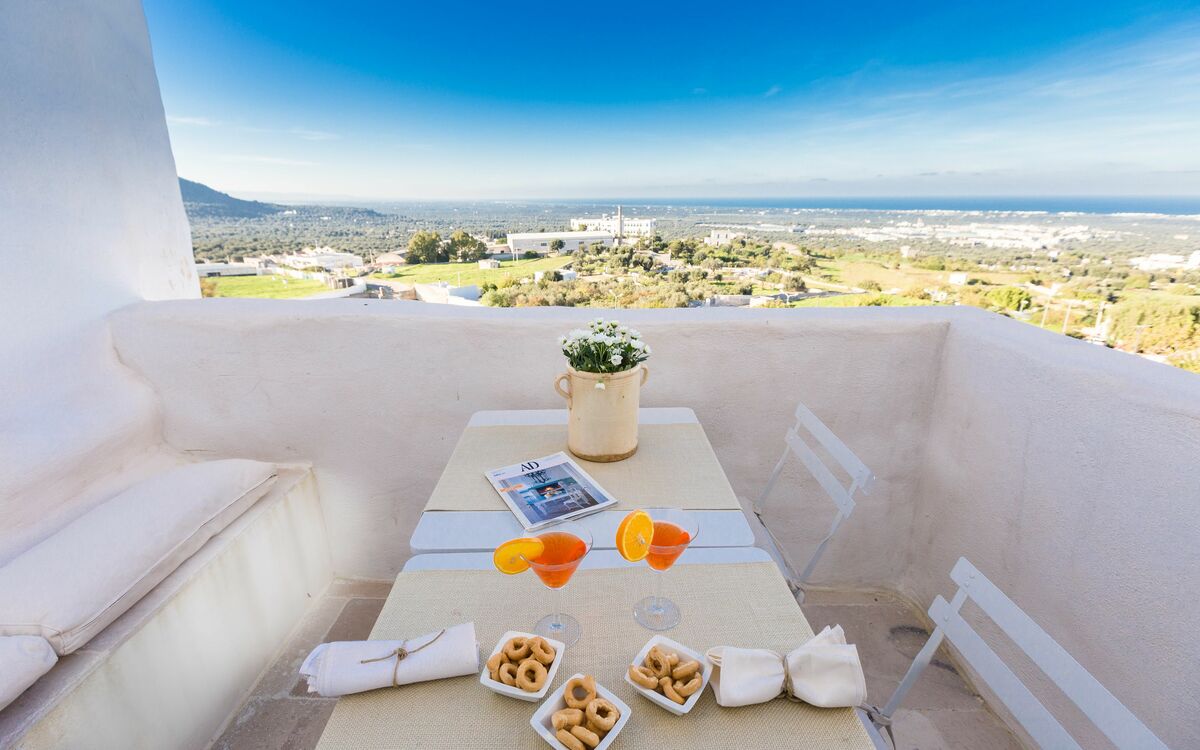 Sea view terrace