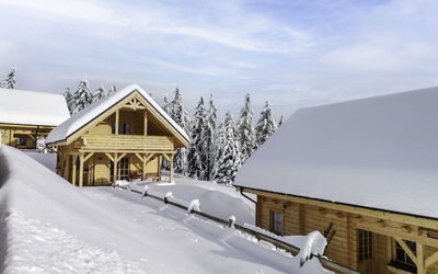 Hütte Gimpel - Hochrindl, Kärnten, Österreich