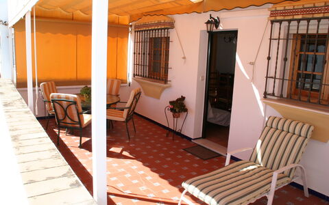 Apartamento Caracola: Möbel, Eigentum, Gebäude, Fenster, Pflanze, Zimmerpflanze, Holz, Interior Design, Stuhl, Die Architektur
